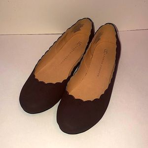 Lauren Conrad DexWine Size 8 ballet flats